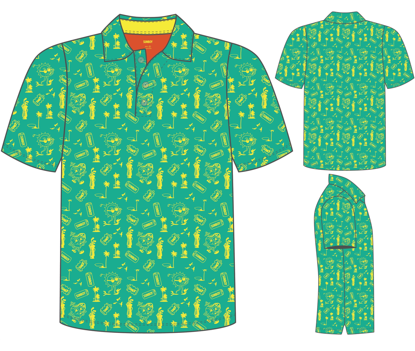 SUNBOY Golf Polo Shirt